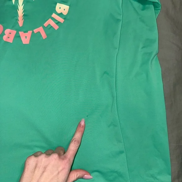 Billabong Women’s Sol Searcher Rash Guard Tropical Green - Size Large - Picture 5 of 11